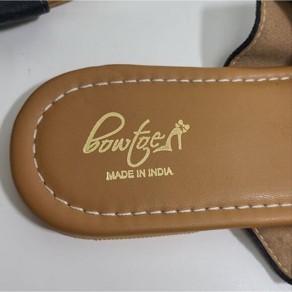 Slide Flat Women's Gray Sandals Size 8 - Picture 6 of 7